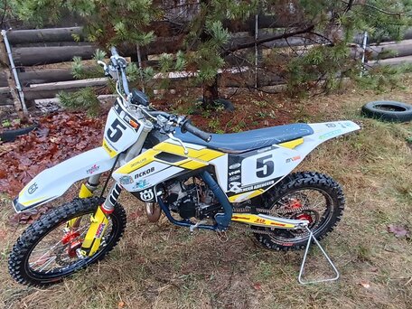 2022 Husqvarna TC 85, белый, 370000 рублей, вид 4