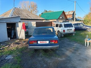 2005 Lada (ВАЗ) 2107, синий, 135000 рублей, вид 1