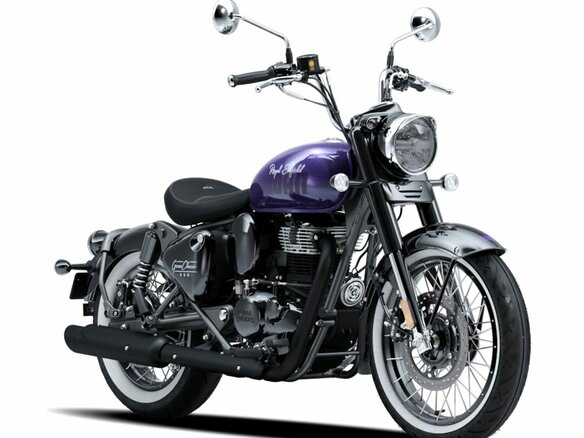 2026 Royal Enfield Classic 350, фиолетовый, 546000 рублей - вид 3