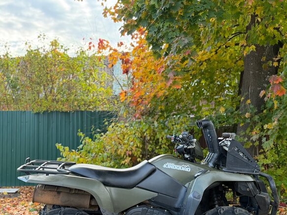 2018 Suzuki KingQuad 500, зелёный, 720000 рублей - вид 6