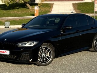 2020 BMW 5 серии 520d xDrive VII (G30/G31/G38) Рестайлинг, чёрный, 4500000 рублей, вид 1