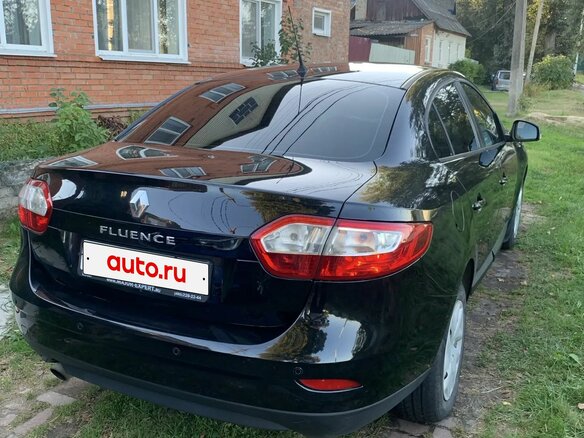2013 Renault Fluence I Рестайлинг, чёрный, 750000 рублей - вид 3