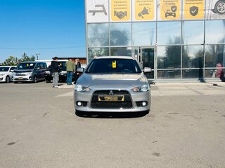 2012 Mitsubishi Lancer X Рестайлинг, серебристый, 929000 рублей, вид 3