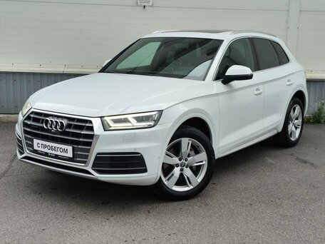 2020 Audi Q5 45 TFSI II (FY), белый, 3030000 рублей, вид 3