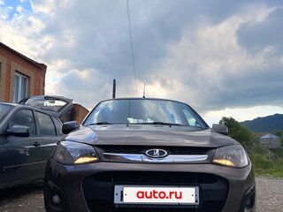 2014 Lada (ВАЗ) Kalina II, коричневый, 470000 рублей, вид 2