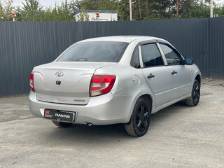 2012 Lada (ВАЗ) Granta I, серебристый, 187000 рублей, вид 5