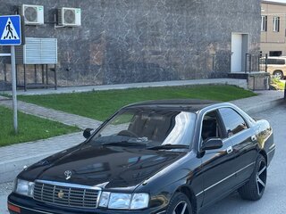1993 Toyota Crown IX (S140), чёрный, 350000 рублей, вид 1