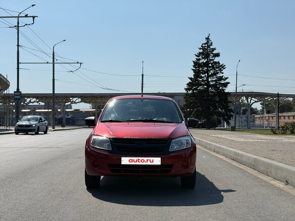 2012 Lada (ВАЗ) Granta I, красный, 250000 рублей - вид 1