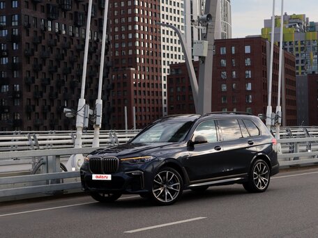 2021 BMW X7 M50d I (G07), серый, 7500000 рублей, вид 1