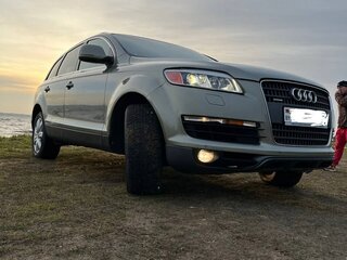 2008 Audi Q7 I (4L), зелёный, 1400000 рублей, вид 4