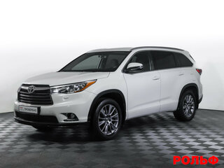 2014 Toyota Highlander III (XU50), белый, 2717000 рублей, вид 1