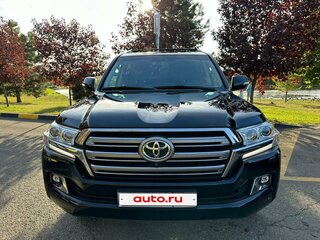2018 Toyota Land Cruiser 200 Series Рестайлинг 2, чёрный, 6500000 рублей, вид 2
