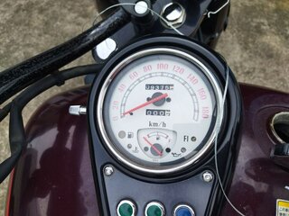 1999 Kawasaki VN1500 Vulcan, пурпурный, 465000 рублей, вид 5