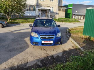 2010 Chevrolet Aveo I Рестайлинг, синий, 350000 рублей, вид 2