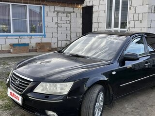 2008 Hyundai Sonata V (NF), чёрный, 700000 рублей, вид 4