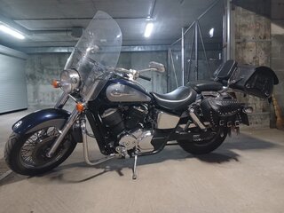 2004 Honda Shadow 750, синий, 410000 рублей, вид 2