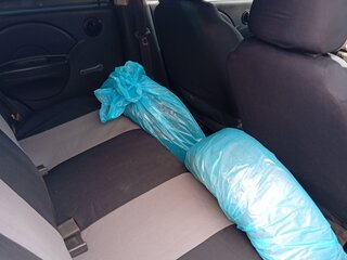 2005 Chevrolet Aveo I, синий, 220000 рублей, вид 5