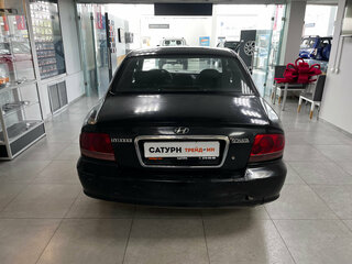 2007 Hyundai Sonata ТагАЗ IV (EF) Рестайлинг, чёрный, 270000 рублей, вид 5