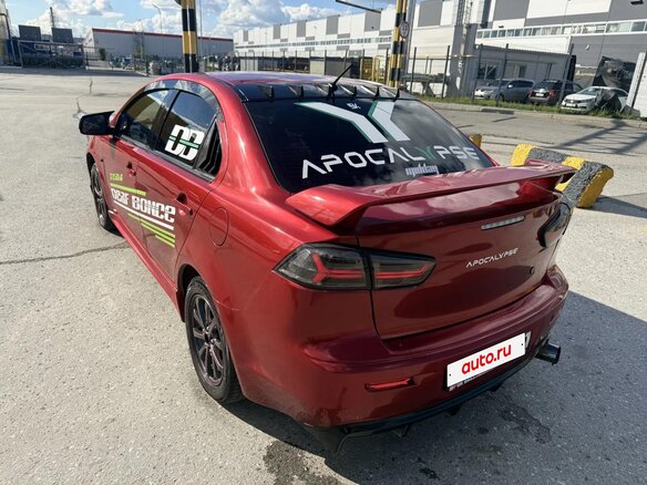 2010 Mitsubishi Lancer X, красный, 1399999 рублей - вид 30