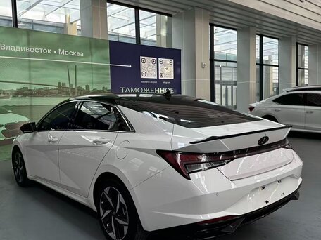 2022 Hyundai Elantra VII (CN7), белый, 1722600 рублей, вид 5