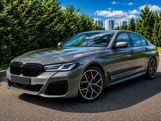 2021 BMW 5 серии Long 530Li xDrive VII (G30/G31/G38) Рестайлинг, серый, 4150000 рублей, вид 1