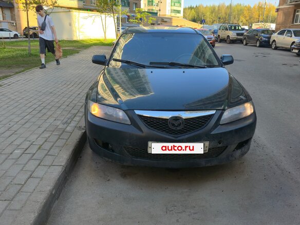2005 Mazda 6 I (GG) Рестайлинг, зелёный, 170000 рублей