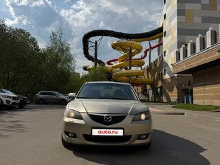 2006 Mazda 3 I (BK) Рестайлинг, жёлтый, 500000 рублей, вид 3