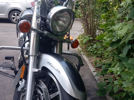 2004 Yamaha XVS1100, серебристый, 640000 рублей, вид 4