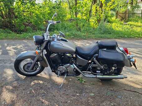 2000 Honda Shadow 400, серебристый, 350000 рублей, вид 2
