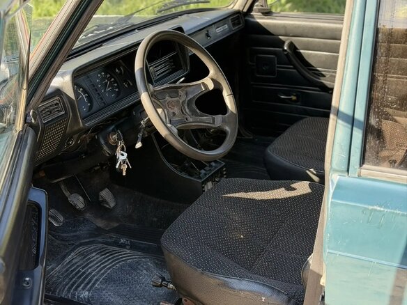 2004 Lada (ВАЗ) 2107, синий, 120000 рублей - вид 5