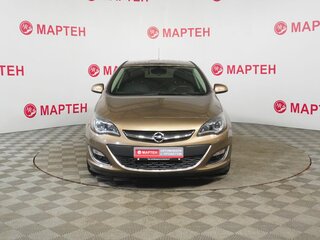 2012 Opel Astra J Рестайлинг, золотистый, 829000 рублей, вид 2