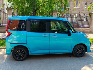 2021 Toyota Roomy I Рестайлинг, синий, 1160000 рублей, вид 3