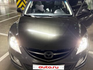 2008 Mazda 6 II (GH), чёрный, 1200000 рублей, вид 4