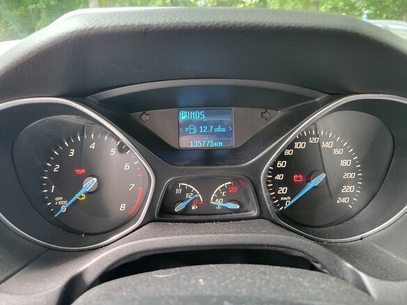 2014 Ford Focus III, синий, 850000 рублей - вид 7