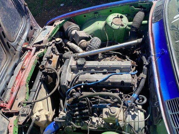 1985 BMW 3 серии 316 II (E30), красный, 500000 рублей - вид 5