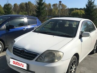 2001 Toyota Corolla IX (E120, E130), белый, 430000 рублей, вид 1