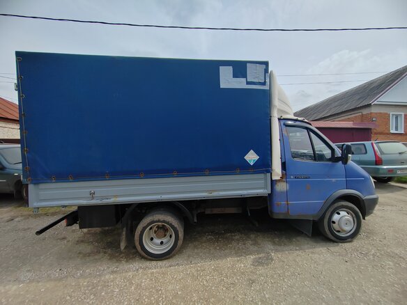 2009 ГАЗ ГАЗель (3302), синий, 380000 рублей - вид 9