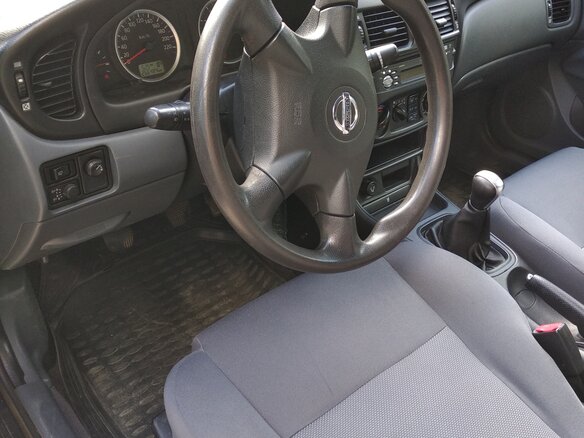 2005 Nissan Almera II (N16) Рестайлинг, синий, 310000 рублей - вид 5