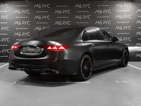 2026 Mercedes-Benz S-Класс 580 Long 4MATIC VII (W223) Рестайлинг, чёрный, 34500000 рублей, вид 4