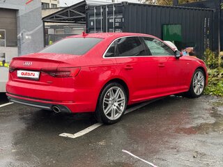2017 Audi A4 V (B9), красный, 2470000 рублей, вид 2
