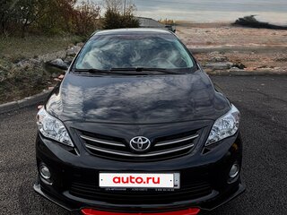 2010 Toyota Corolla X (E140, E150) Рестайлинг, чёрный, 1399999 рублей, вид 2
