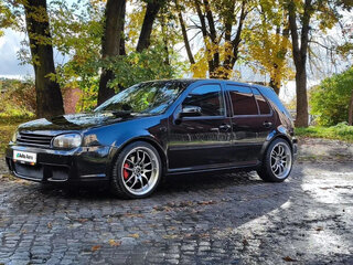 1999 Volkswagen Golf IV, чёрный, 1350000 рублей, вид 4