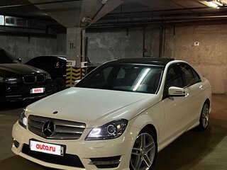 2013 Mercedes-Benz C-Класс 180 III (W204) Рестайлинг, белый, 1350000 рублей, вид 1