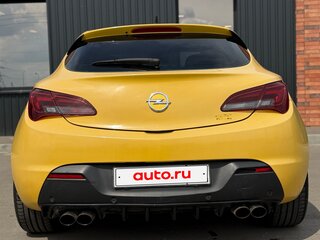 2013 Opel Astra GTC J Рестайлинг, жёлтый, 840000 рублей, вид 4