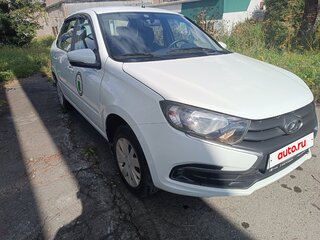 2022 Lada (ВАЗ) Granta I Рестайлинг, белый, 510000 рублей, вид 2