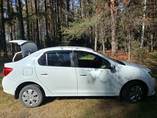 2014 Renault Logan II, белый, 575000 рублей, вид 5