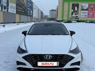 2020 Hyundai Sonata VIII (DN8), белый, 2250000 рублей, вид 3