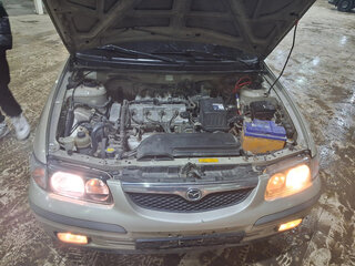 1998 Mazda 626 V (GF), жёлтый, 325000 рублей, вид 1