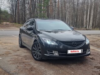 2007 Mazda 6 II (GH), чёрный, 810000 рублей, вид 3