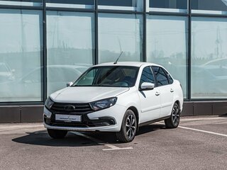 2021 Lada (ВАЗ) Granta I Рестайлинг, белый, 530000 рублей, вид 1